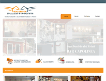 Tablet Screenshot of pegasoallestimenti.com